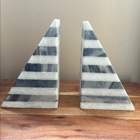 None Other - Marble Book Ends